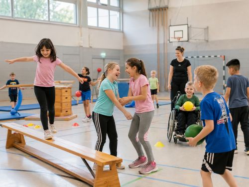Kinderturnen beim VSG Heusenstamm